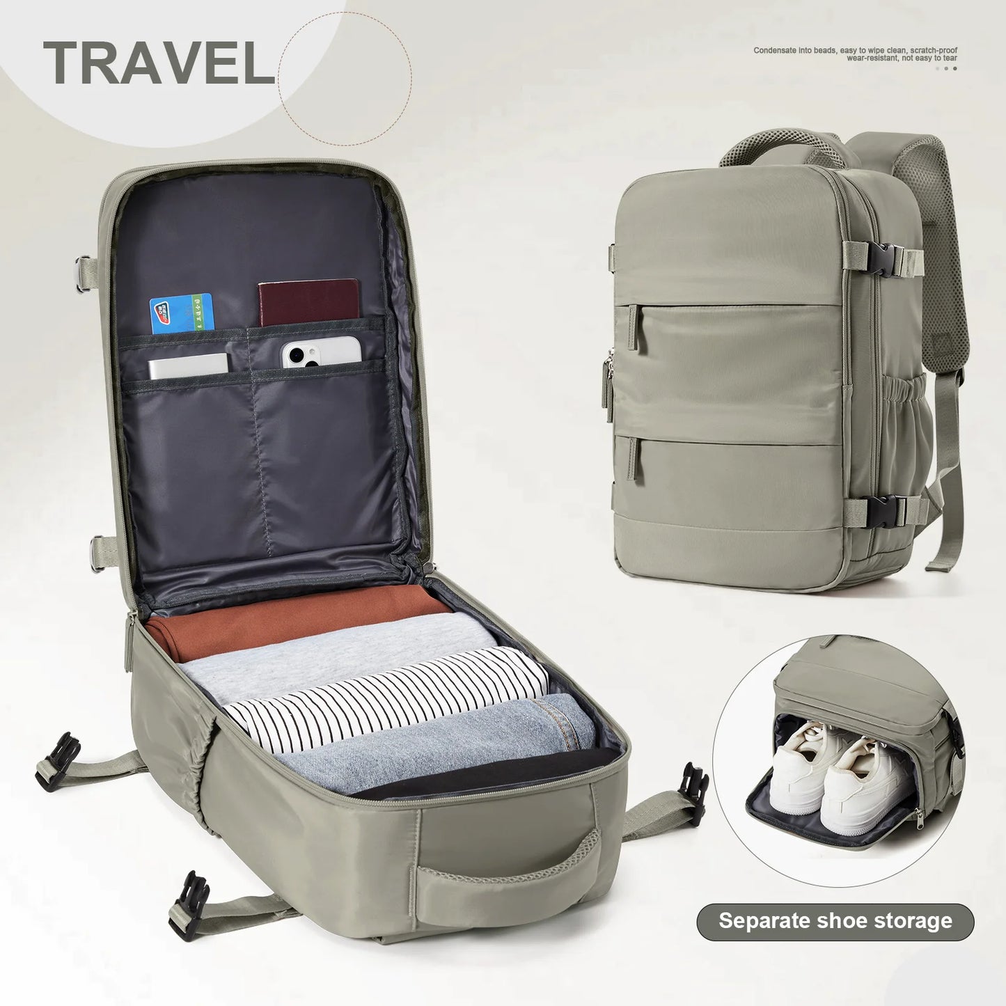 Ryanair Backpack 40X30X20 Cabin Bag Travel Backpack for Men Women Hand Luggage Leisure Laptop Backpack Mochila Para Viaje Cabina