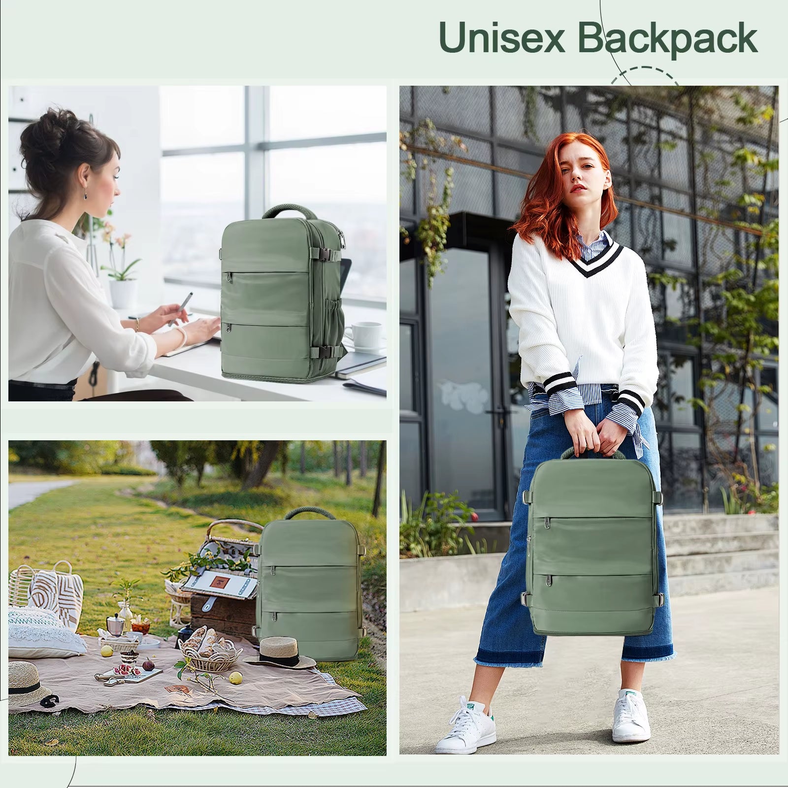 Ryanair Backpack 40X30X20 Cabin Bag Travel Backpack for Men Women Hand Luggage Leisure Laptop Backpack Mochila Para Viaje Cabina