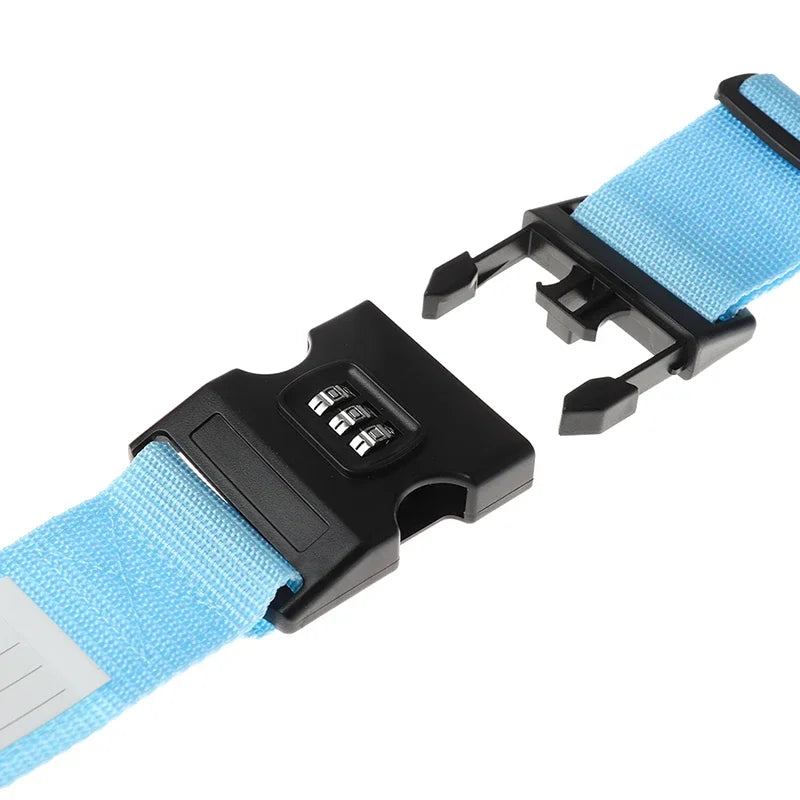 1PC Travel Luggage Strap Adjustable Password Lock Packing Belt Baggage Secure Lock Anti-Theft Luggage Suitcase Buckle Strap