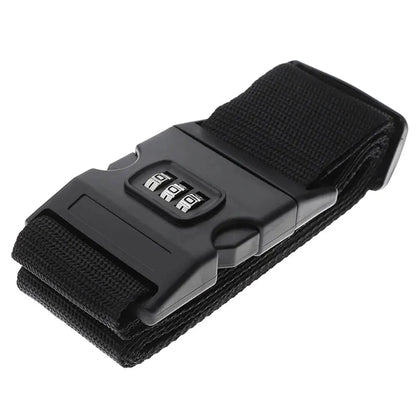 1PC Travel Luggage Strap Adjustable Password Lock Packing Belt Baggage Secure Lock Anti-Theft Luggage Suitcase Buckle Strap