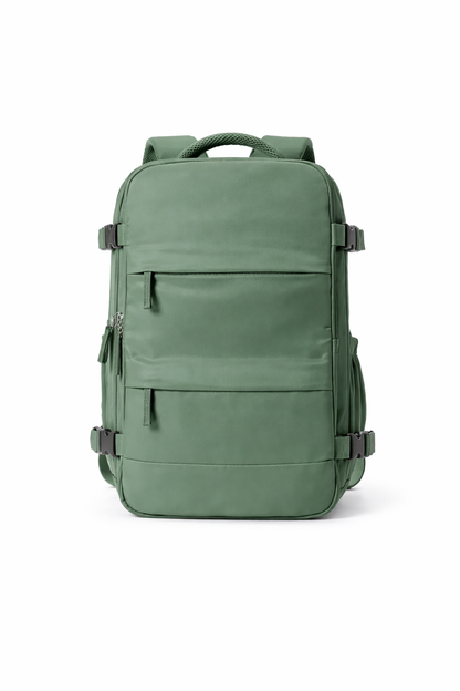Multifunctional 180° travel backpack