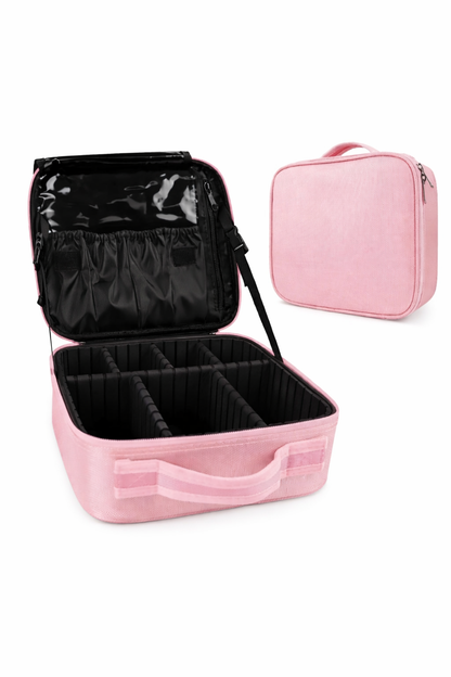 Professional Makeup Organizer Toiletry Bag for travel or home