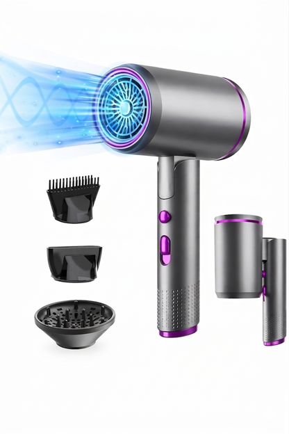 Secador de pelo plegable para viaje 2400W.