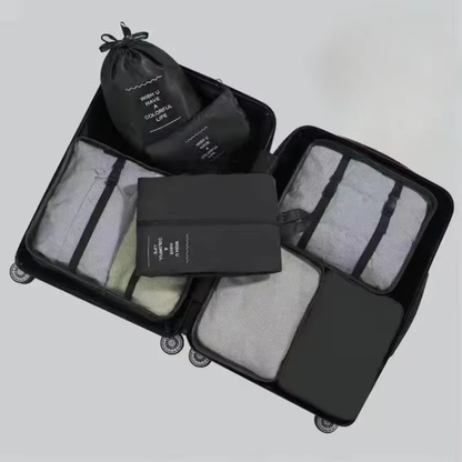 Organizador de viaje de 7 piezas para maleta y equipaje